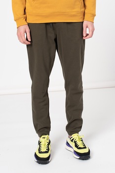GAP, Pantaloni sport din amestec de bumbac cu buzunare laterale, Verde militar