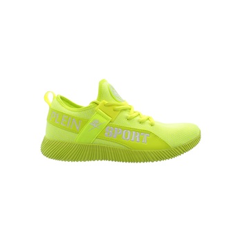 Pantofi sport barbati Philipp Plein Sport, Hi-Top Sneakers Carter, lifestyle, galben Pantofi sport barbati Philipp Plein Sport, Hi-Top Sneakers Carter, lifestyle, galben
