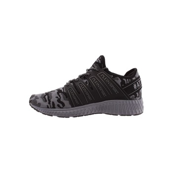 Pantofi sport barbati, Philipp Plein Sport, Runner backside 180, lifestyle, gri camuflaj Pantofi sport barbati, Philipp Plein Sport, Runner backside 180, lifestyle, gri camuflaj