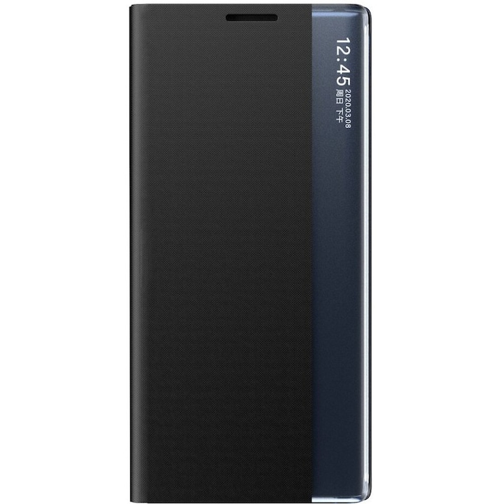 Калъф Sleep Case Bookcase за Xiaomi Redmi K40 Pro+ / K40 Pro / K40 / Poco F3, черен