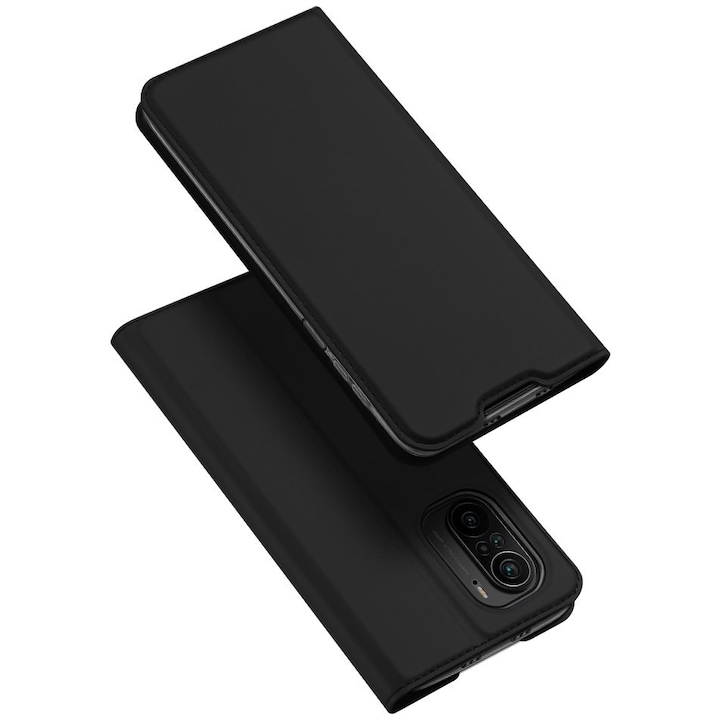 Калъф Dux Ducis Skin Pro Bookcase за Xiaomi Redmi K40 Pro+ / K40 Pro / K40 / Poco F3, черен