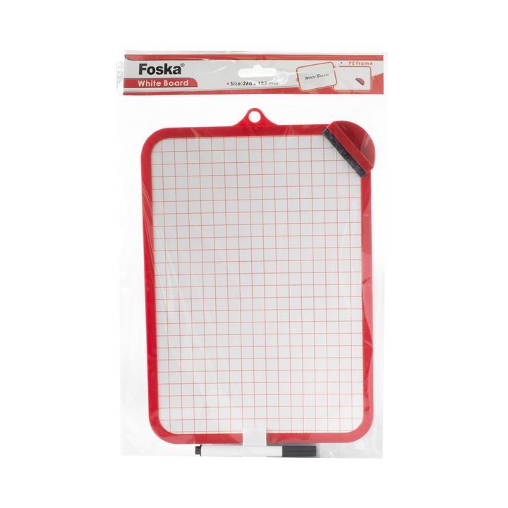 Placa Foska, Fata-verso, 18,5 x 26 cm