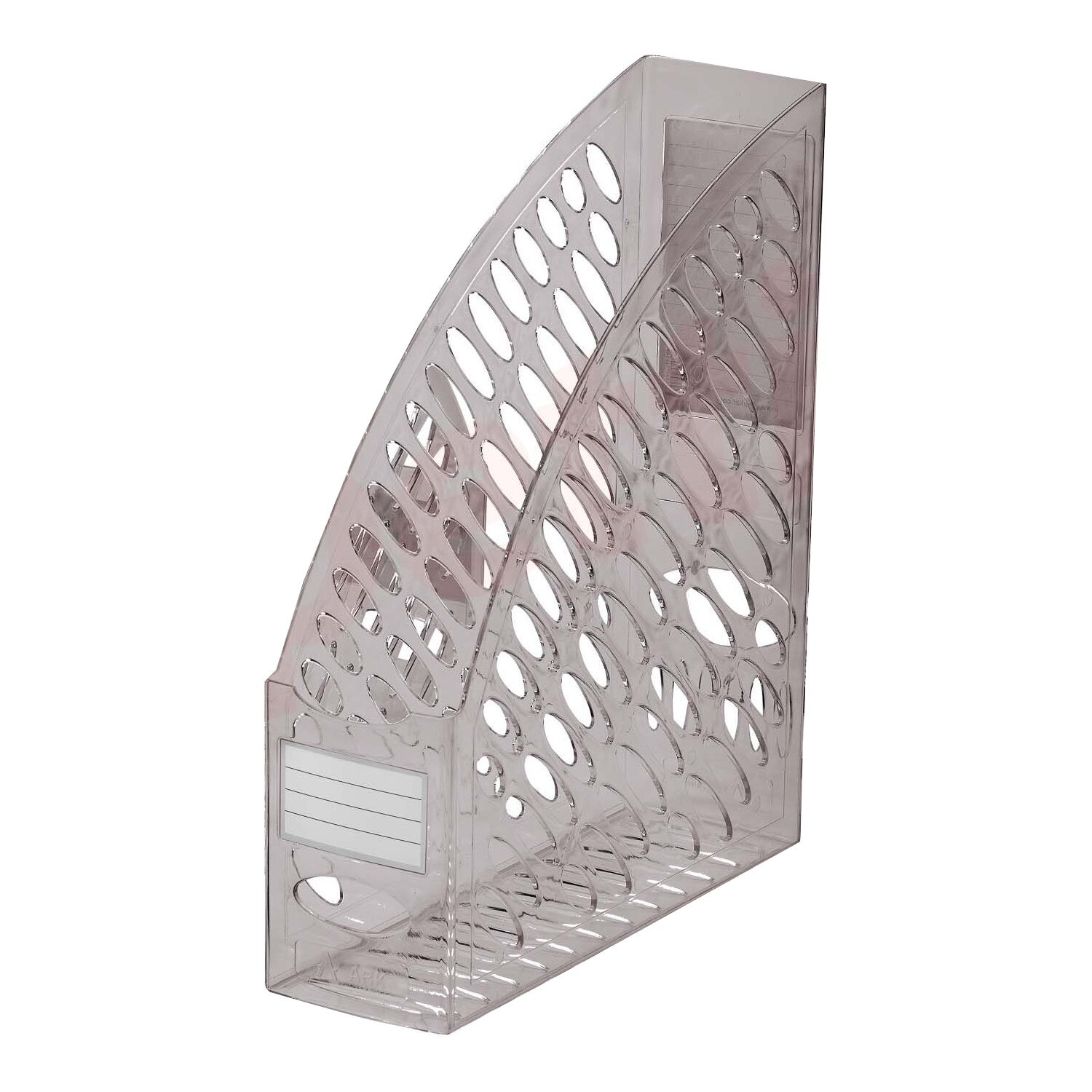 Suport Colorat Documente Vertical Ark, 50x250x300 mm Fumuriu