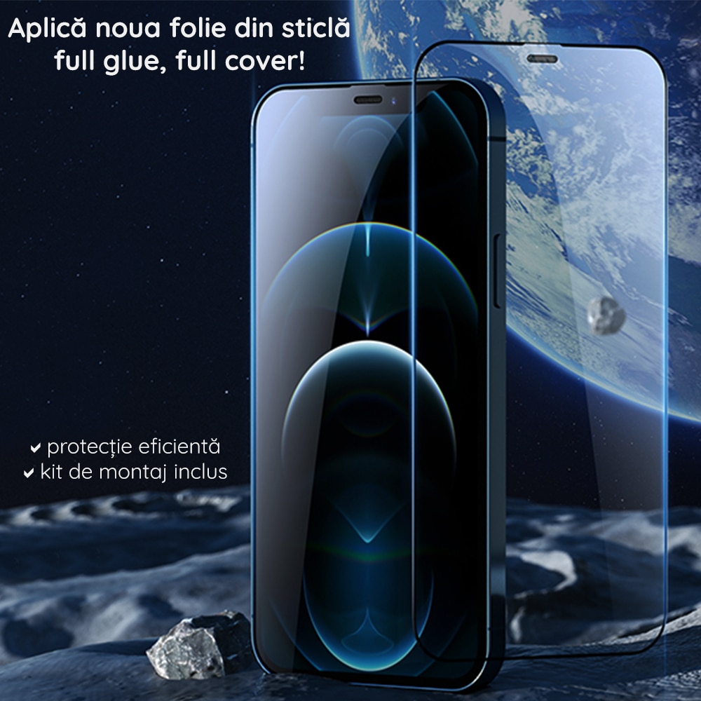 Folie de sticla Full Glue compatibila cu Samsung A22 5G