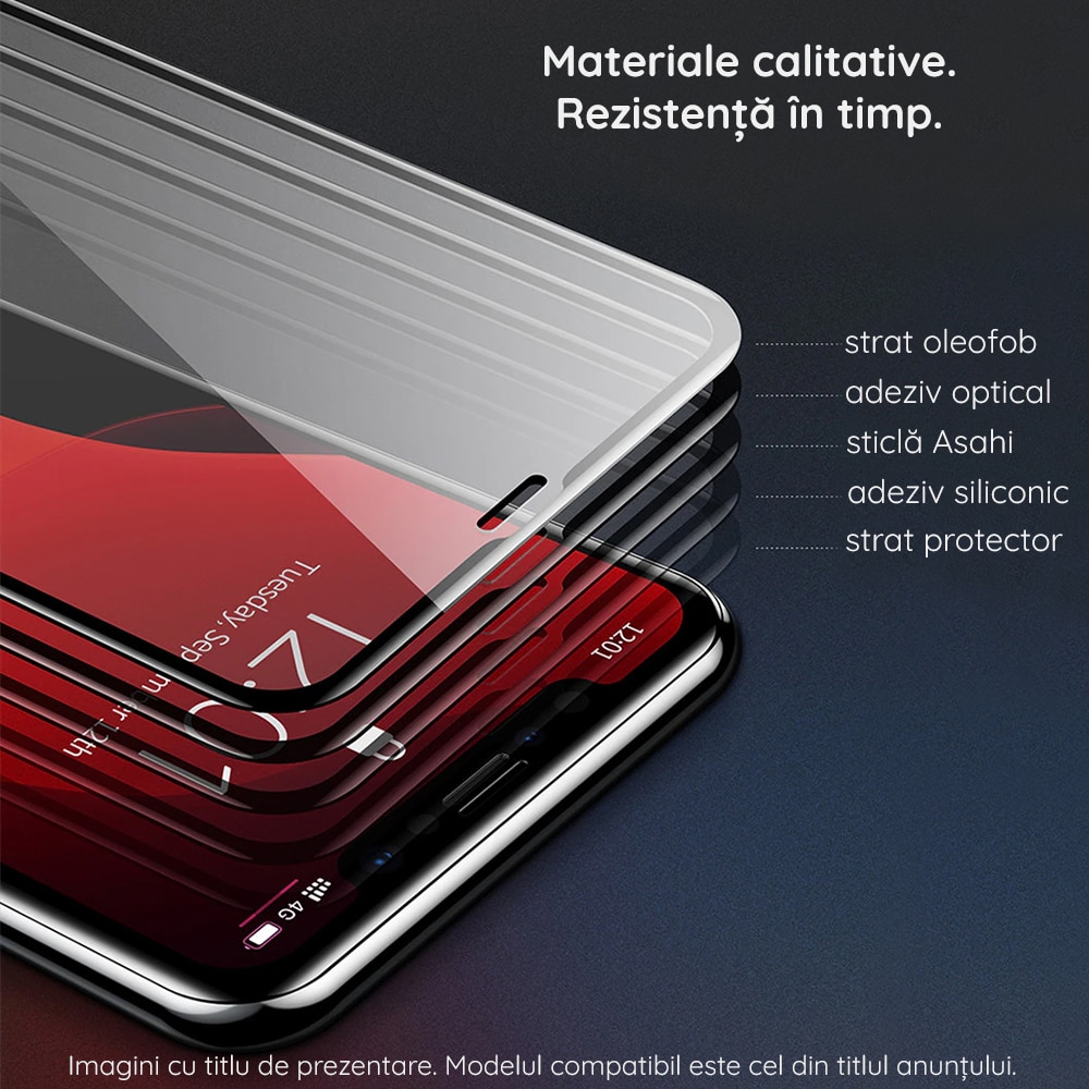 Folie de sticla Full Glue compatibila cu Samsung A22 5G