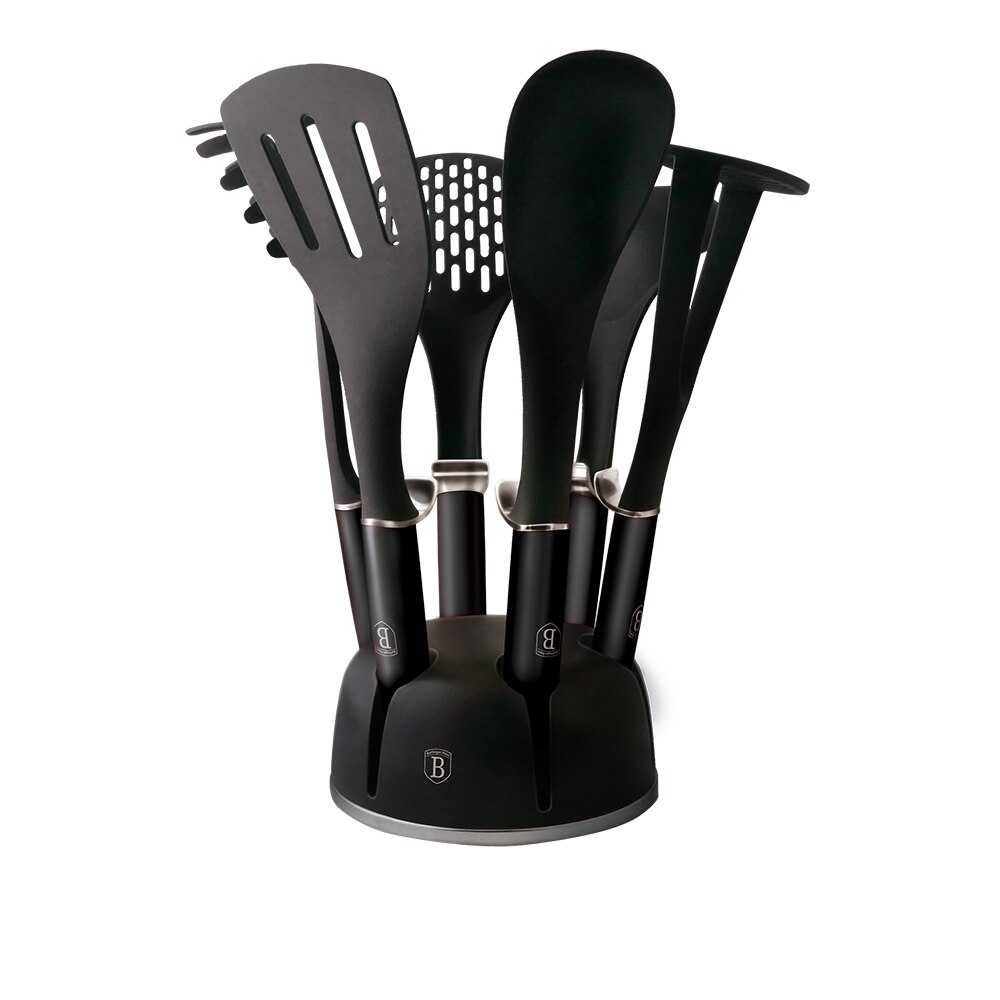 Set ustensile de bucatarie (7 piese) Metallic Line Carbon Pro Edition Berlinger Haus BH 6324