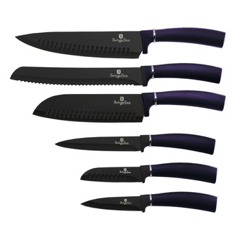 Set cutite otel inoxidabil (6 piese) Purple Eclipse Collection Berlinger Haus BH 2559 Set cutite otel inoxidabil (6 piese) Purple Eclipse Collection Berlinger Haus BH 2559