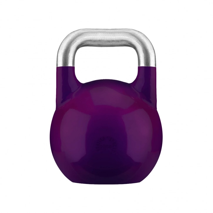 Gantera kettlebell de competitie, Gorilla Sports, 20 Kg, Violet