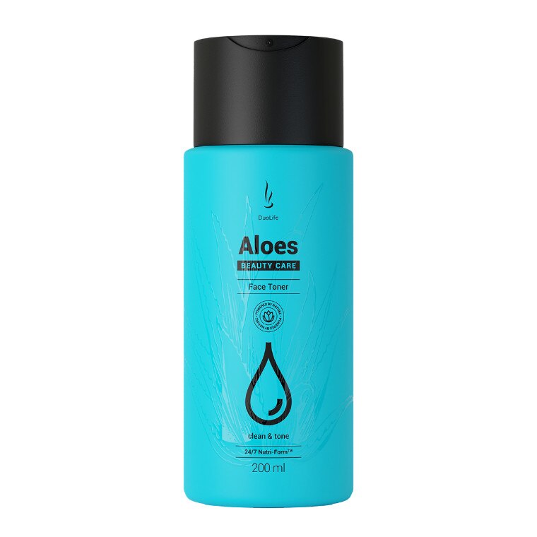 Lotiune tonica de fata, Aloe, DUOLIFE, 200 ml