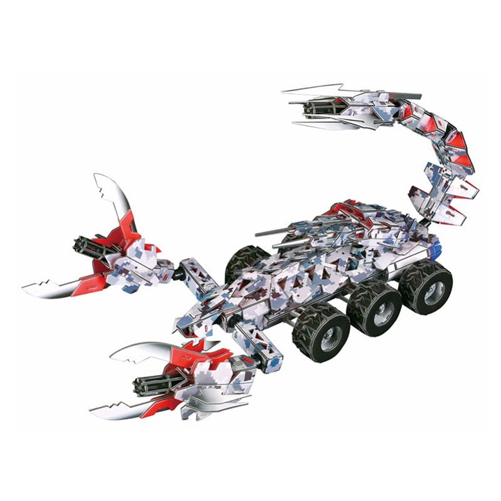 Scorpion Tank Puzzle 3D