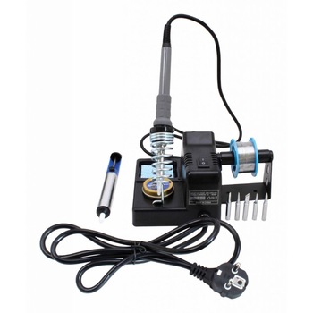 Statie de lipit, SATRA, cu cositor, 130W Statie de lipit, SATRA, cu cositor, 130W