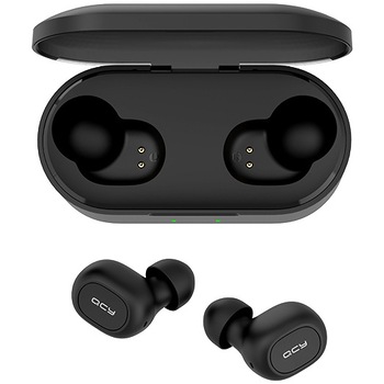 Casti Bluetooth Wireless QCY T2c, Black Casti Bluetooth Wireless QCY T2c, Black