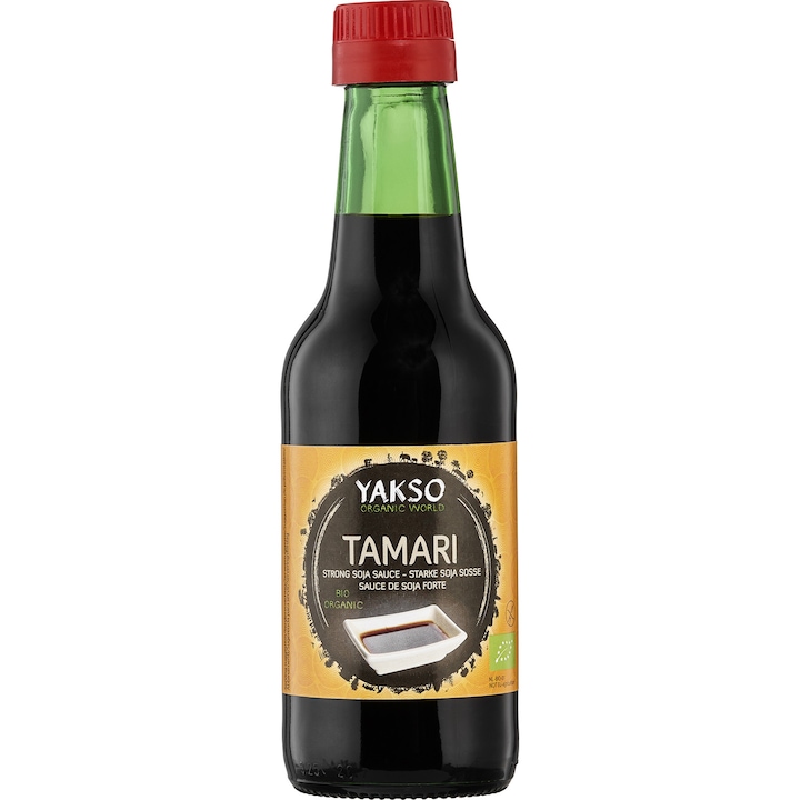 Sos de soia Tamari fara gluten bio, 250ml, Yakso