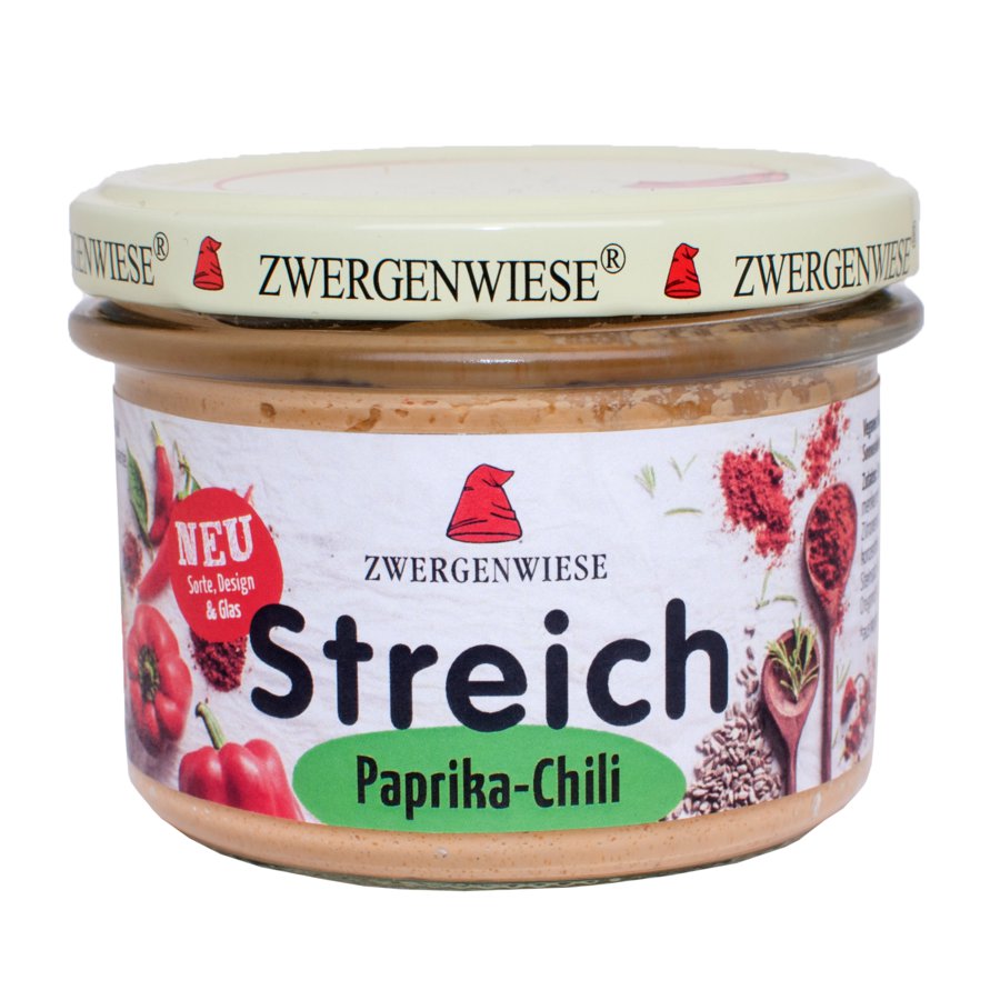 Pate vegetal cu ardei si chilli, Zwergenwiese, bio, 180g