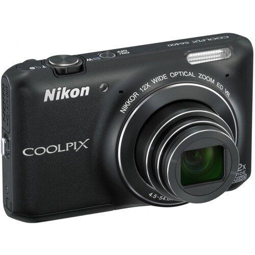 Aparat foto digital Nikon Coolpix S6400, 16MP, Black - eMAG.ro