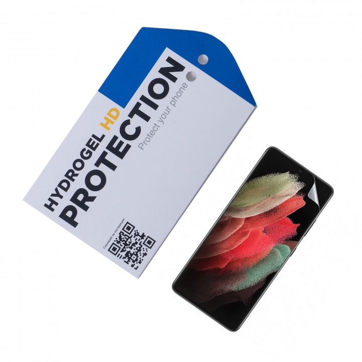 Удароустойчив протектор ОфисиТе за Samsung Galaxy S21 Ultra 5G, Hydrogel HD, Матово покритие