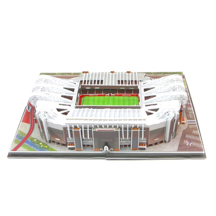 3D пъзел Habarri, "Old Trafford" Stadium Manchester United F. C Facts, 186 части