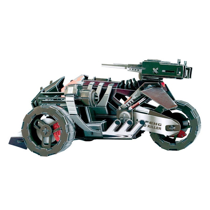 Futuristic motocicleta Puzzle 3D