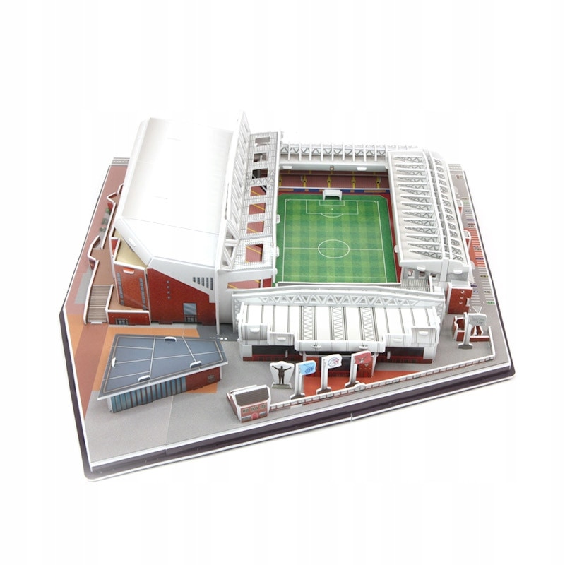 Puzzle 3D Stadion Fotbal, Anfield Liverpool UK, Habarri, Model Realist ...