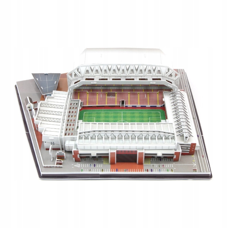 Puzzle 3D Stadion Fotbal, Anfield Liverpool UK, Habarri, Model Realist ...
