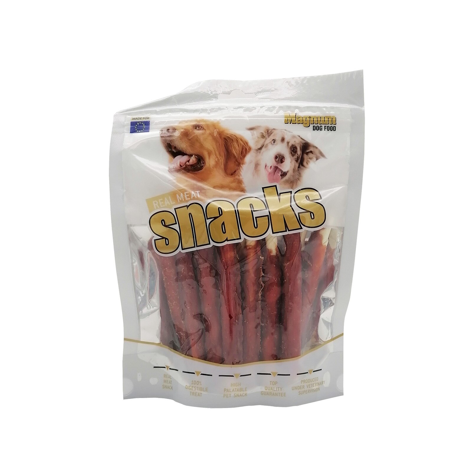 Recompense pentru caini, Magnum, rulouri cu rata, 250 g, 16532