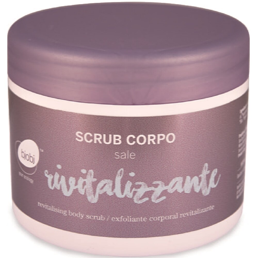 Exfoliant scrub revitalizant pentru corp cu sare 600 g Bjobj