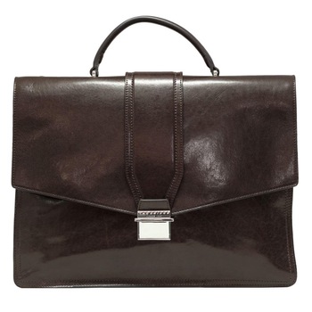 Geanta portdocumente / port laptop THE BRIDGE din piele naturala, vachetta, L06340101B, maro Geanta portdocumente / port laptop THE BRIDGE din piele naturala, vachetta, L06340101B, maro