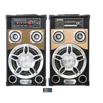 Boxe active Ailiang 803, 120W, USB, Bluetooth, SD, FM, AUX, Karaoke, Telecomanda JRH Boxe active Ailiang 803, 120W, USB, Bluetooth, SD, FM, AUX, Karaoke, Telecomanda JRH