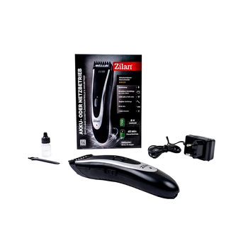 Aparat de tuns profesional, fara fir, lame din otel, ulei si perie de curatare incluse / Z-LINE 1253 Aparat de tuns profesional, fara fir, lame din otel, ulei si perie de curatare incluse / Z-LINE 1253