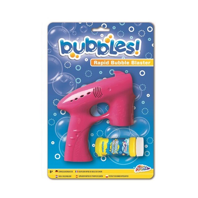 Set pistol roz pentru balonase si rezerva solutie, Grafix