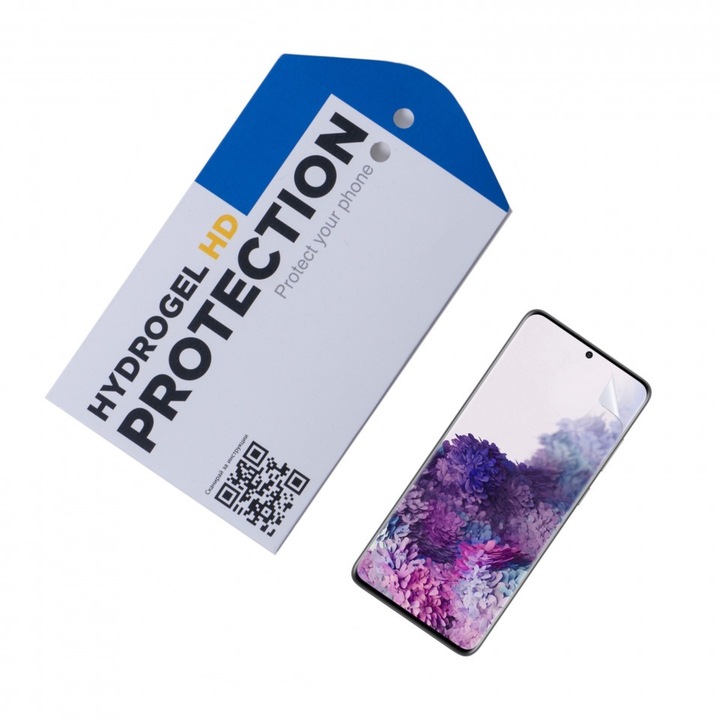 Удароустойчив протектор ОфисиТе за Samsung Galaxy S20 Plus, Hydrogel HD, Privacy покритие