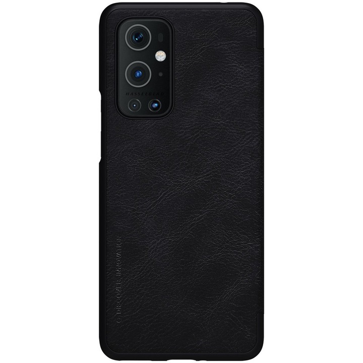 Калъф Nillkin Qin original leather за OnePlus 9 Pro, черен