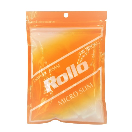 Filtre rulat tigari Rollo Micro Slim Long (5mm x 20mm) 140 bucati