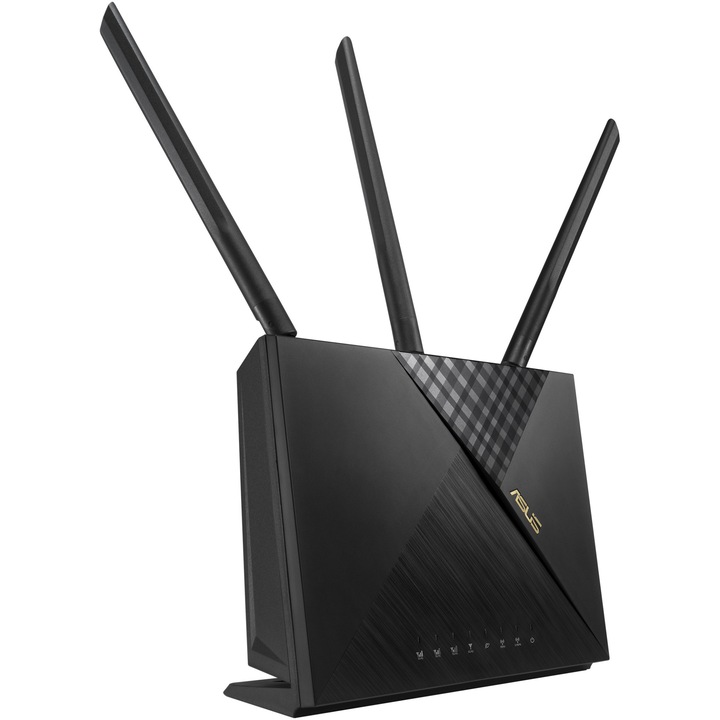 Router Wireless ASUS 4G-AX56, AX1800, Dual-band, Wi-Fi 6, 4G LTE, AiProtection