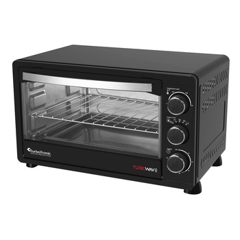 Cuptor Electric Convectie TurboTronic TT-EV23, 1500W, 230 de grade, 23L, Timer, Grill, Negru Cuptor Electric Convectie TurboTronic TT-EV23, 1500W, 230 de grade, 23L, Timer, Grill, Negru