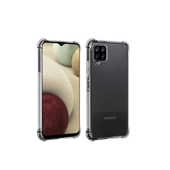 Husa Anti-shock Crystal compatibila cu Samsung Galaxy A12 - Transparent Husa Anti-shock Crystal compatibila cu Samsung Galaxy A12 - Transparent