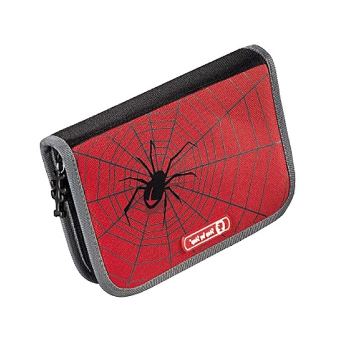 Penar echipat Black Widow 3D Step Hama, 20.5 x 14 cm, rosu-negru