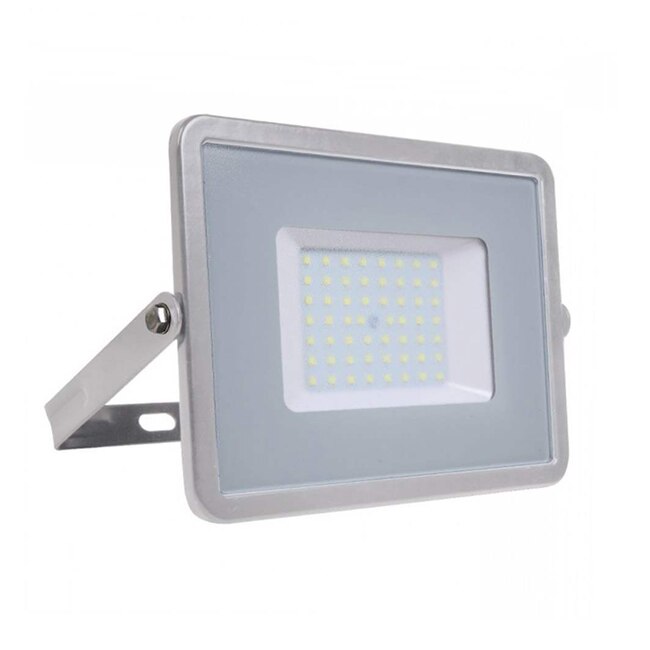 Proiector LED V-Tac 465, 50W, cu Cip SMD Samsung, Corp Gri, 6400K