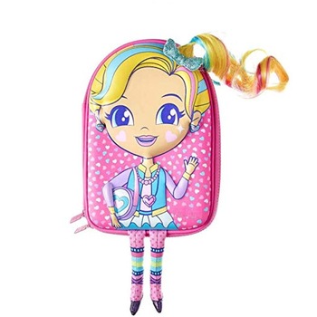 Penar fetita - roz, un compartiment, 24 cm Penar fetita - roz, un compartiment, 24 cm