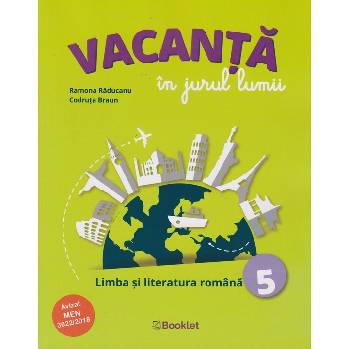 Vacanta in jurul lumii. Limba si literatura romana, clasa a V-a