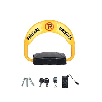 Blocator parcare automat cu telecomanda, acumulator, bluetooth AVR-EPL909BR, marca aVr Blocator parcare automat cu telecomanda, acumulator, bluetooth AVR-EPL909BR, marca aVr