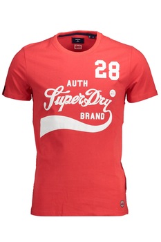 Tricou Barbati, SUPERDRY, 9102102, Logo, Rosu, Rosu, XL Tricou Barbati, SUPERDRY, 9102102, Logo, Rosu, Rosu, XL