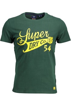Tricou Barbati, SUPERDRY, 9102104, Logo, Verde, 2XL INTL Tricou Barbati, SUPERDRY, 9102104, Logo, Verde, 2XL INTL