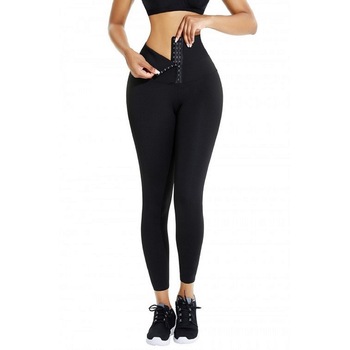 Colanti cu corset modelator, Negru Colanti cu corset modelator, Negru