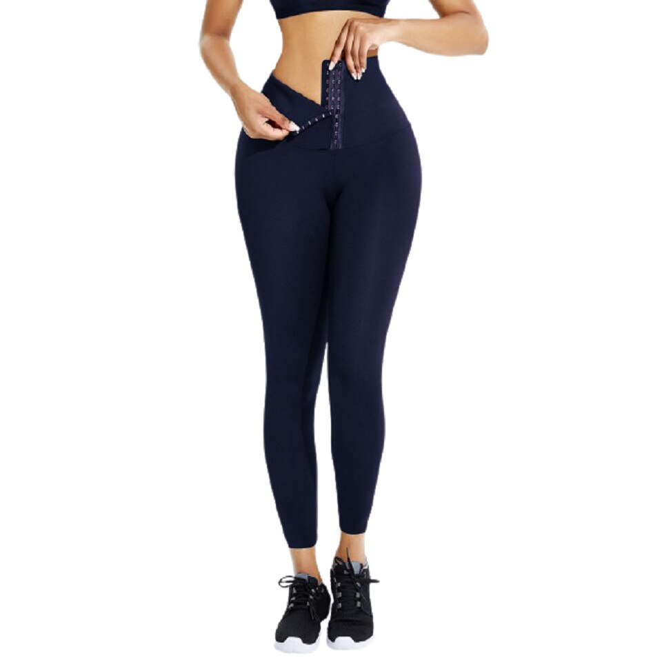 Colanti cu corset modelator, Dark Navy Blue