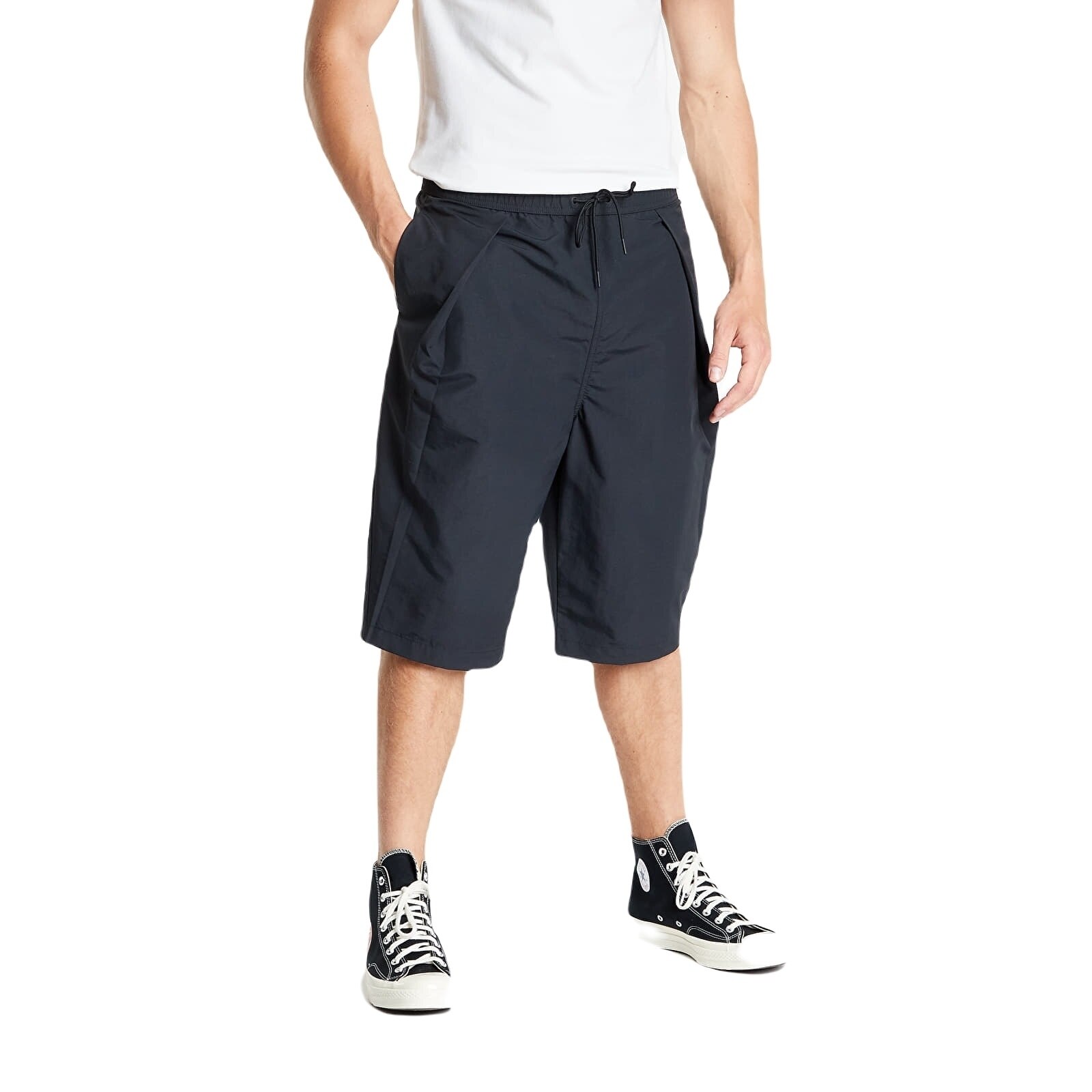 Pantaloni scurti Converse Shapes Triangle, Negru