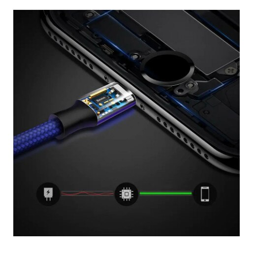 3 в 1 кабел за данни за всички видове устройства с Micro-USB, USB-C ...