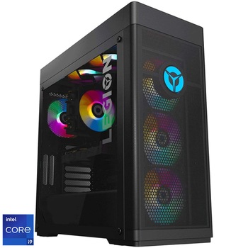 Sistem Gaming Lenovo Legion T7 34IMZ5 cu procesor Intel® Core™ i9-11900K pana la 5.30 GHz, Rocket Lake, 64GB DDR4, 1TB SSD + 1TB SSD, AMD Radeon RX 6800XT 16GB GDDR6, Free DOS Sistem Gaming Lenovo Legion T7 34IMZ5 cu procesor Intel® Core™ i9-11900K pana la 5.30 GHz, Rocket Lake, 64GB DDR4, 1TB SSD + 1TB SSD, AMD Radeon RX 6800XT 16GB GDDR6, Free DOS