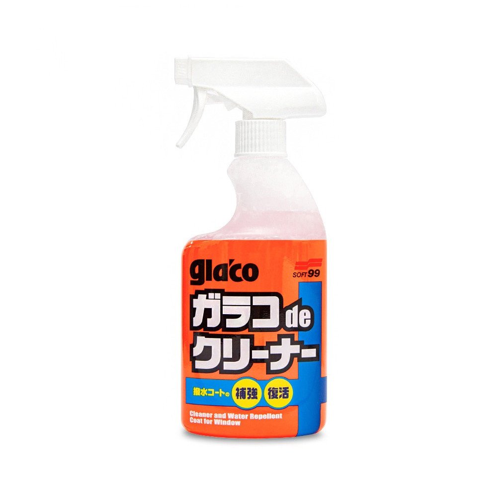 Solutie Curatare si Tratament Hidrofob Geamuri Soft99 Glaco De Cleaner, 400ml