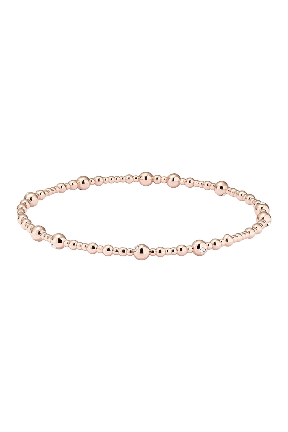 Ted Baker, Bratara decorata cu cristale, Auriu rose